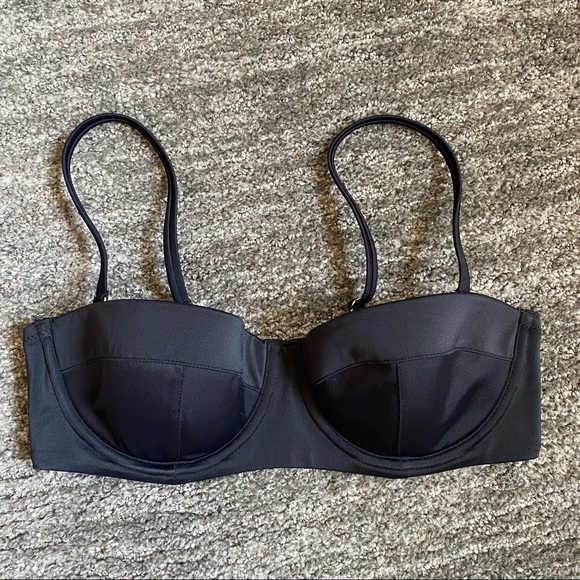 black bathing suit top - Picture 3 of 4